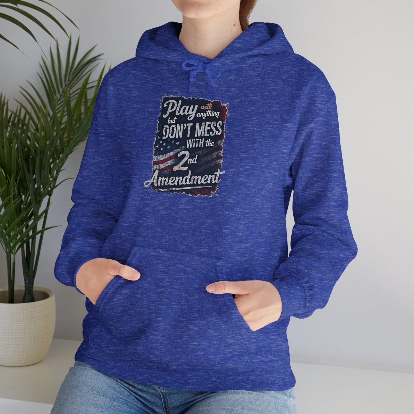 Don't Mess with the 2nd Amendment Patriotic Hoodie