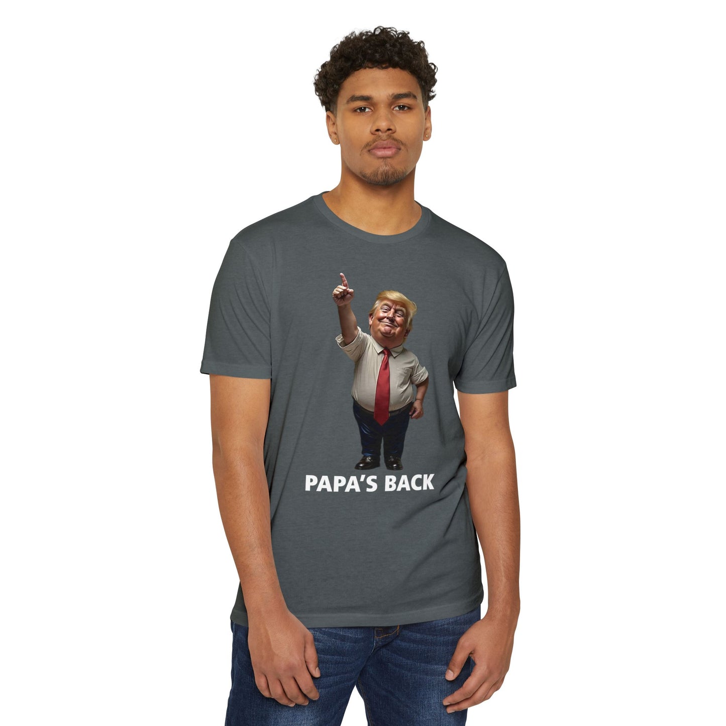 Papa's Back Patriotic T-Shirt