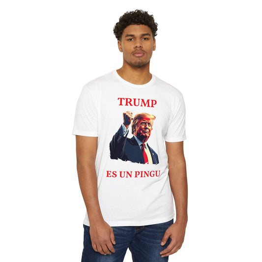 Trump es un Pingú Patriótica Camiseta
