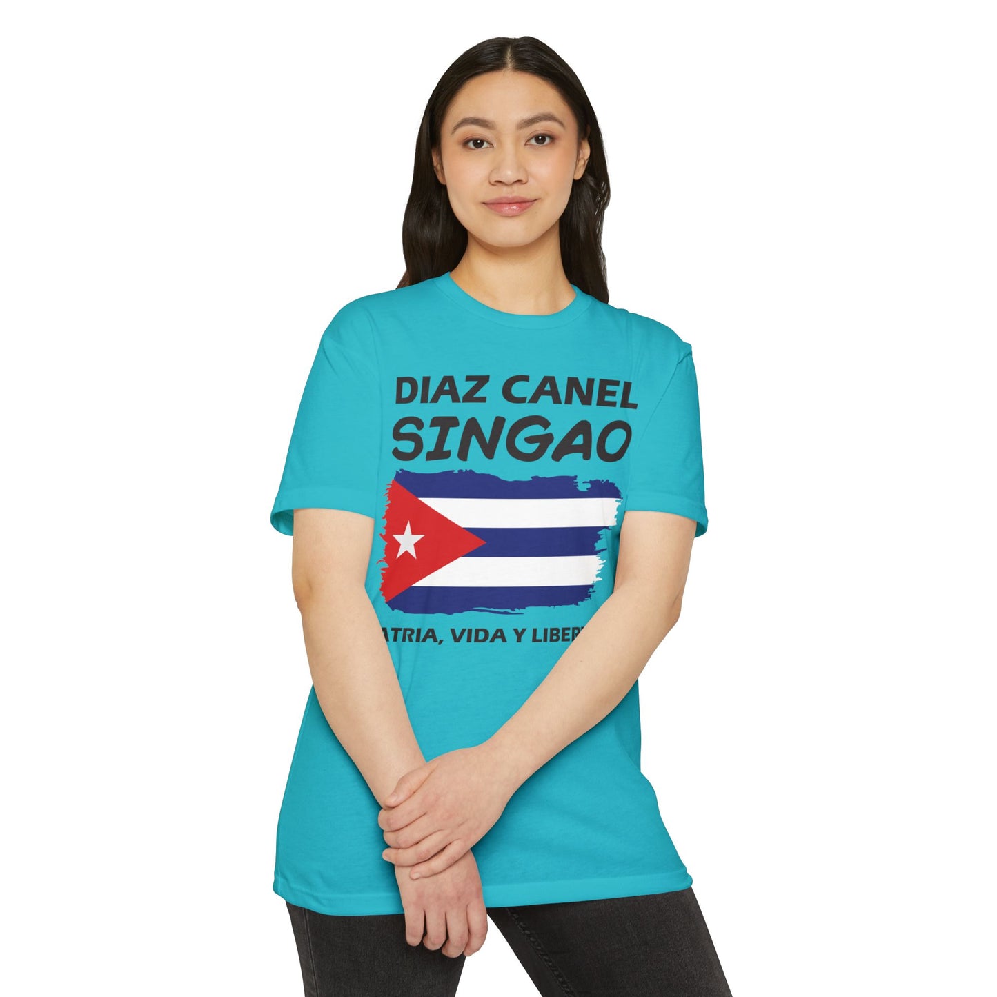 Díaz-Canel Singao Patriótica Camiseta
