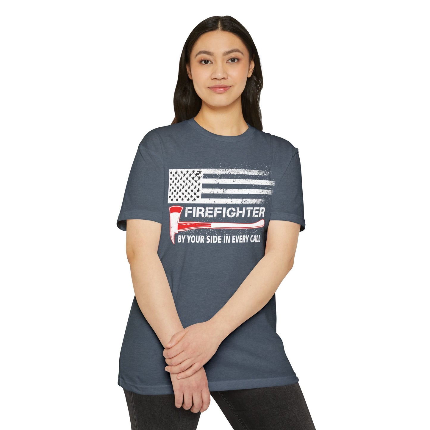 Firefighter Pride T-Shirt – By Your Side in Every Call