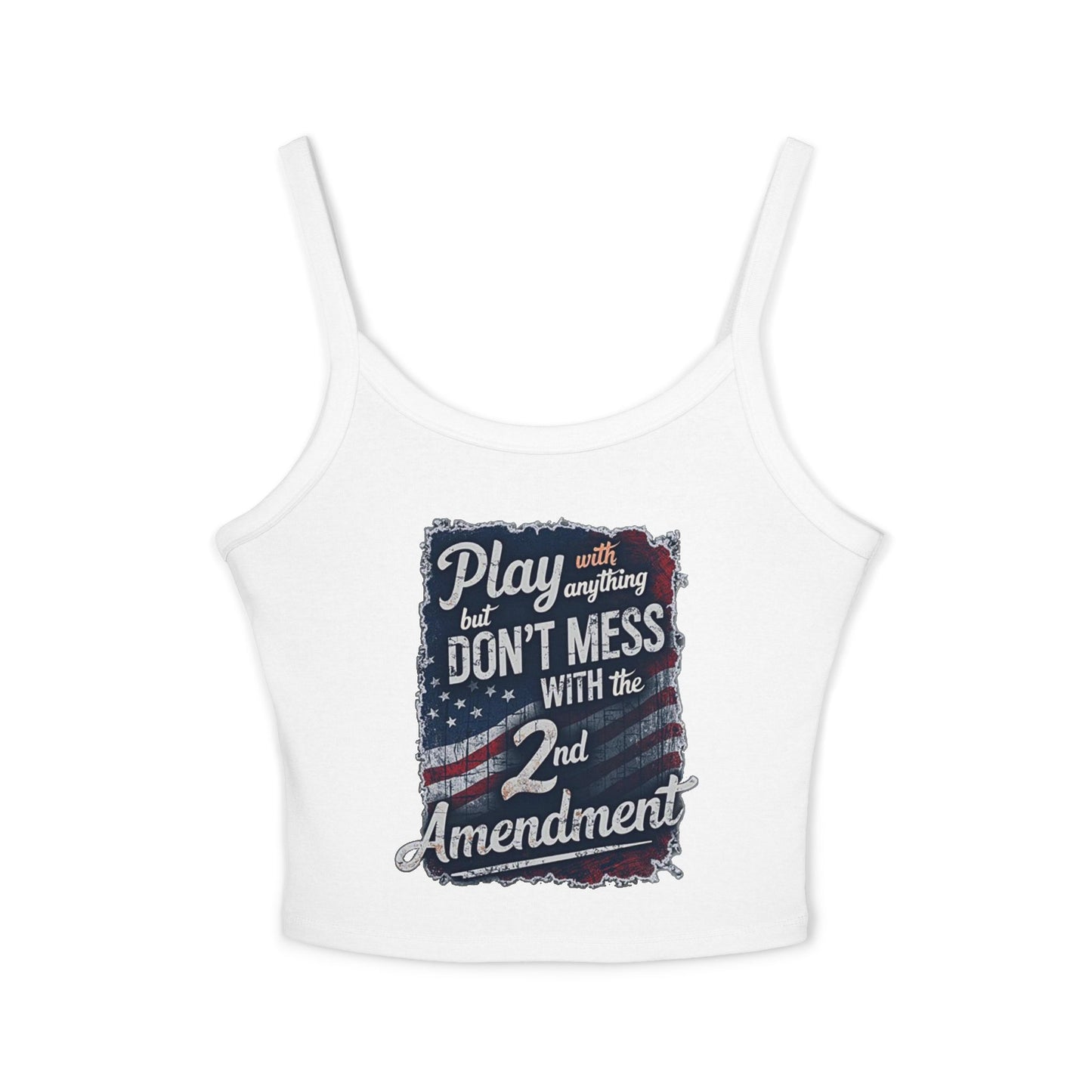 Don't Mess with the 2nd Amendment Patriotic Tank Top