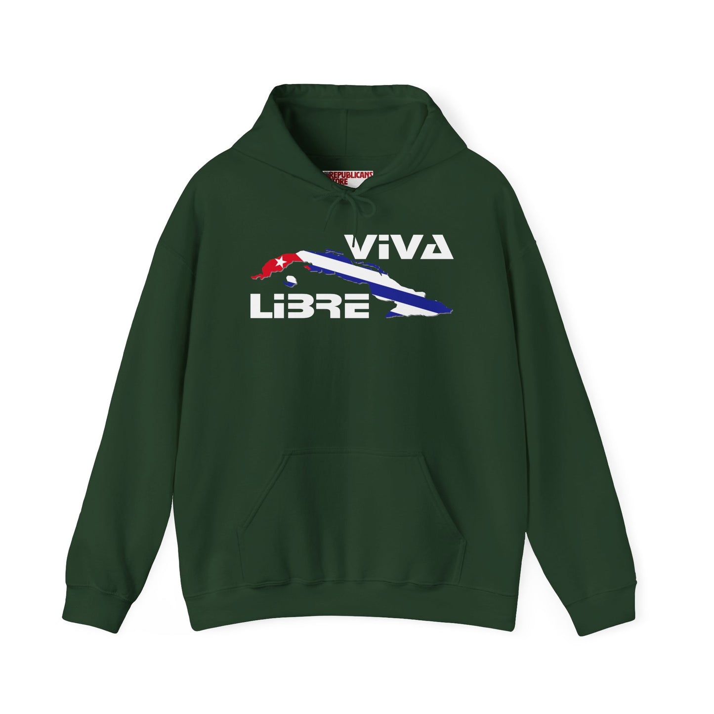 Viva Cuba Libre Patriótico Hoodie