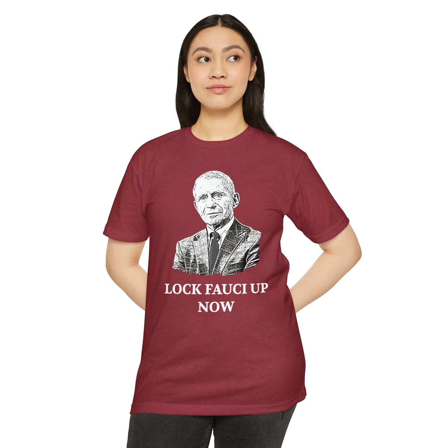 Lock Fauci Up Now Patriotic T-Shirt