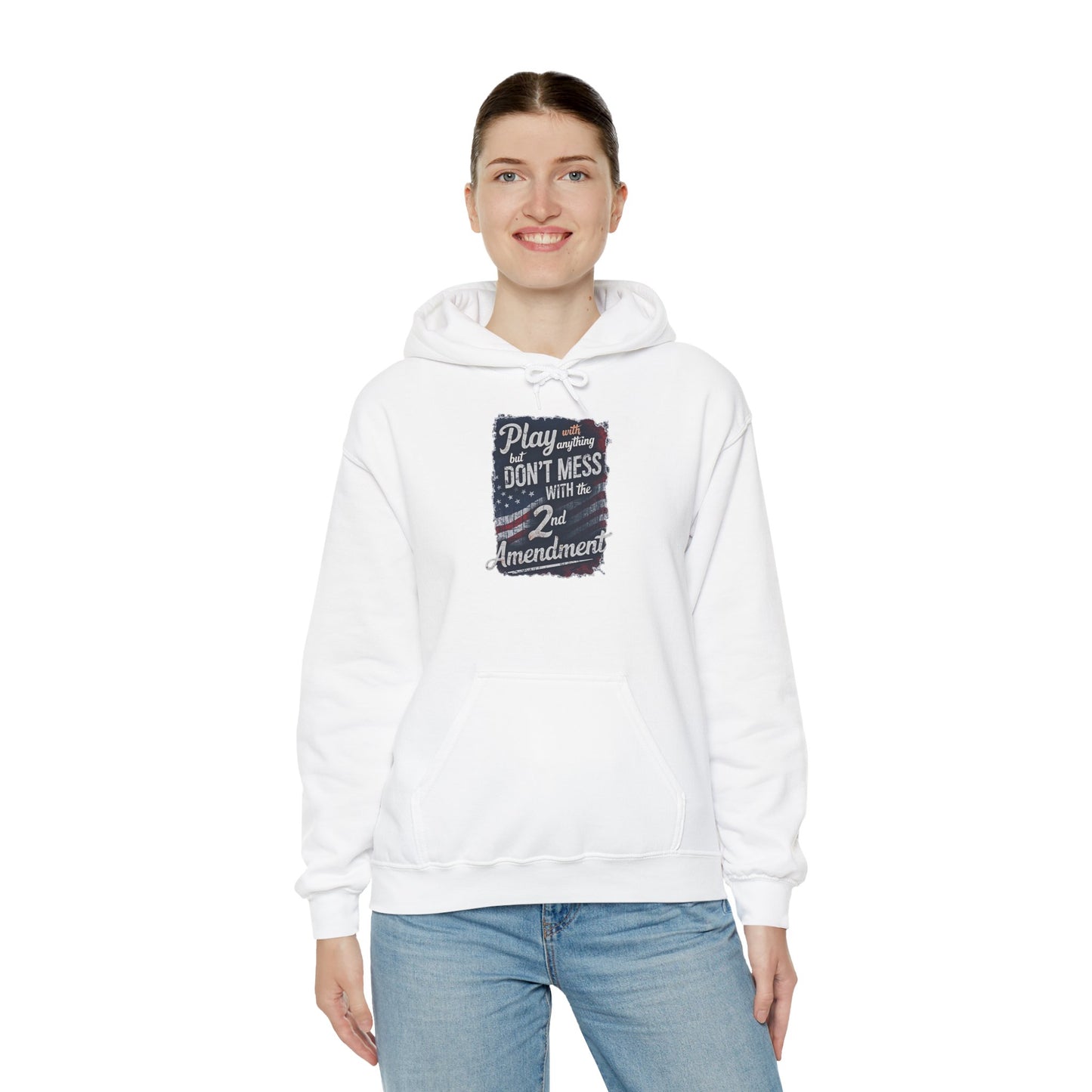 Don't Mess with the 2nd Amendment Patriotic Hoodie