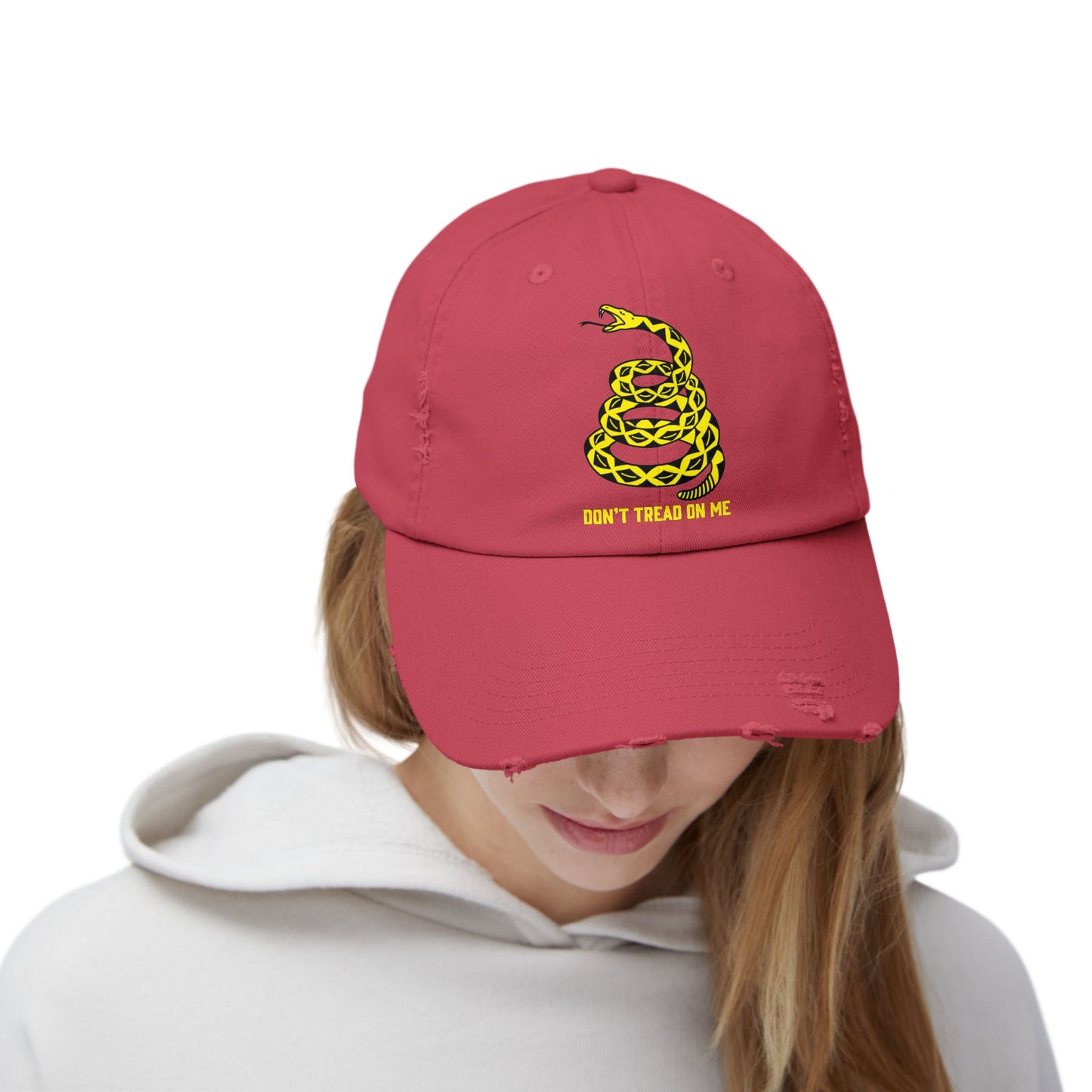 Don't Tread on Me Patriotic Printed Hat