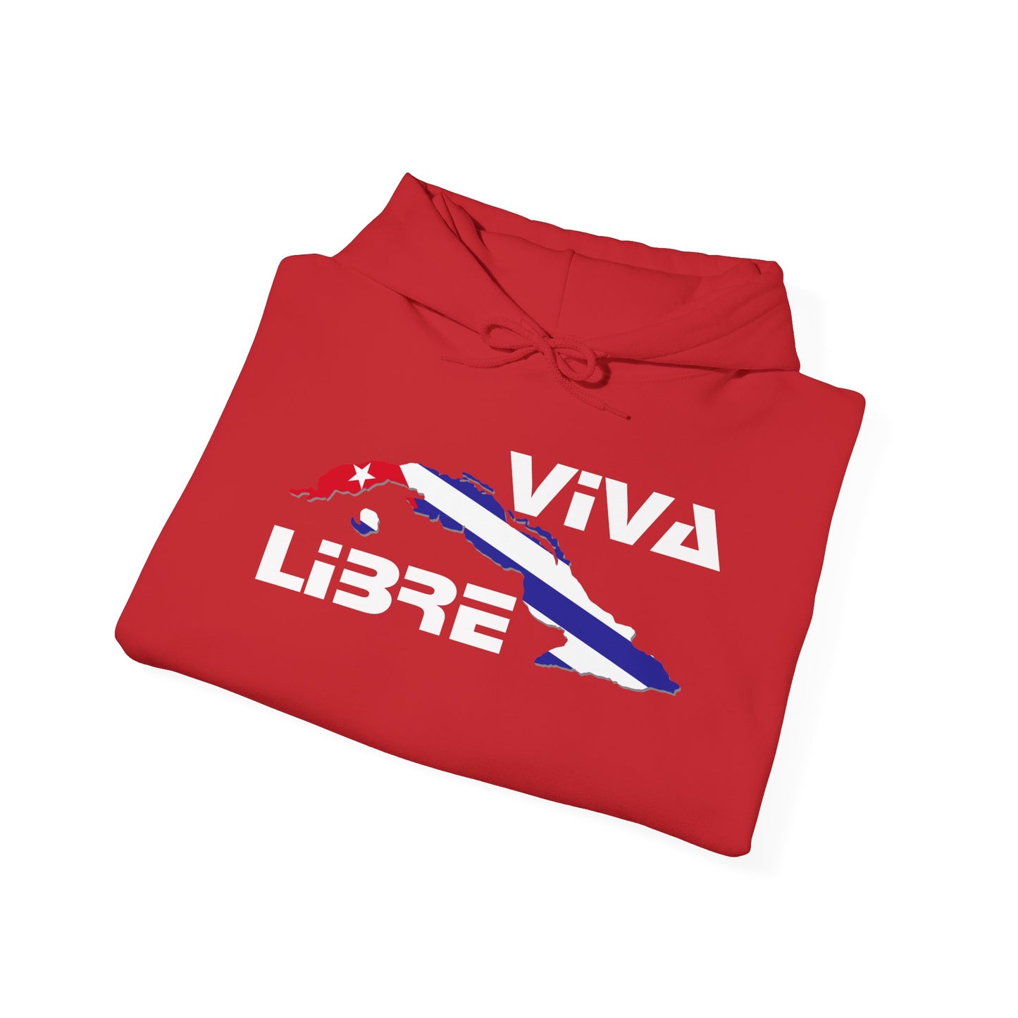 Viva Cuba Libre Patriótico Hoodie