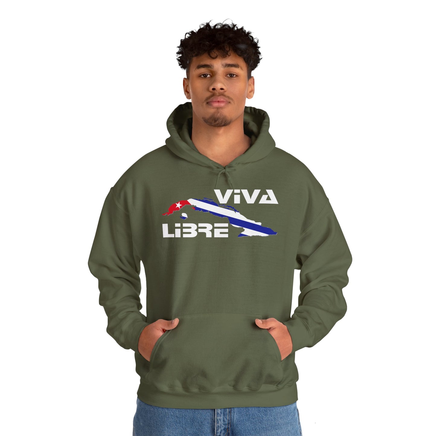 Viva Cuba Libre Patriótico Hoodie
