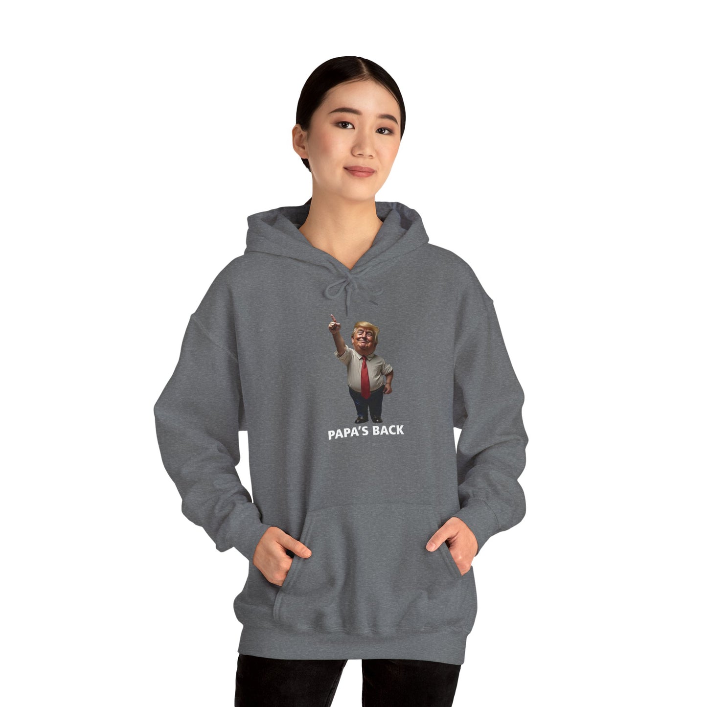 Papa's Back Patriotic Hoodie
