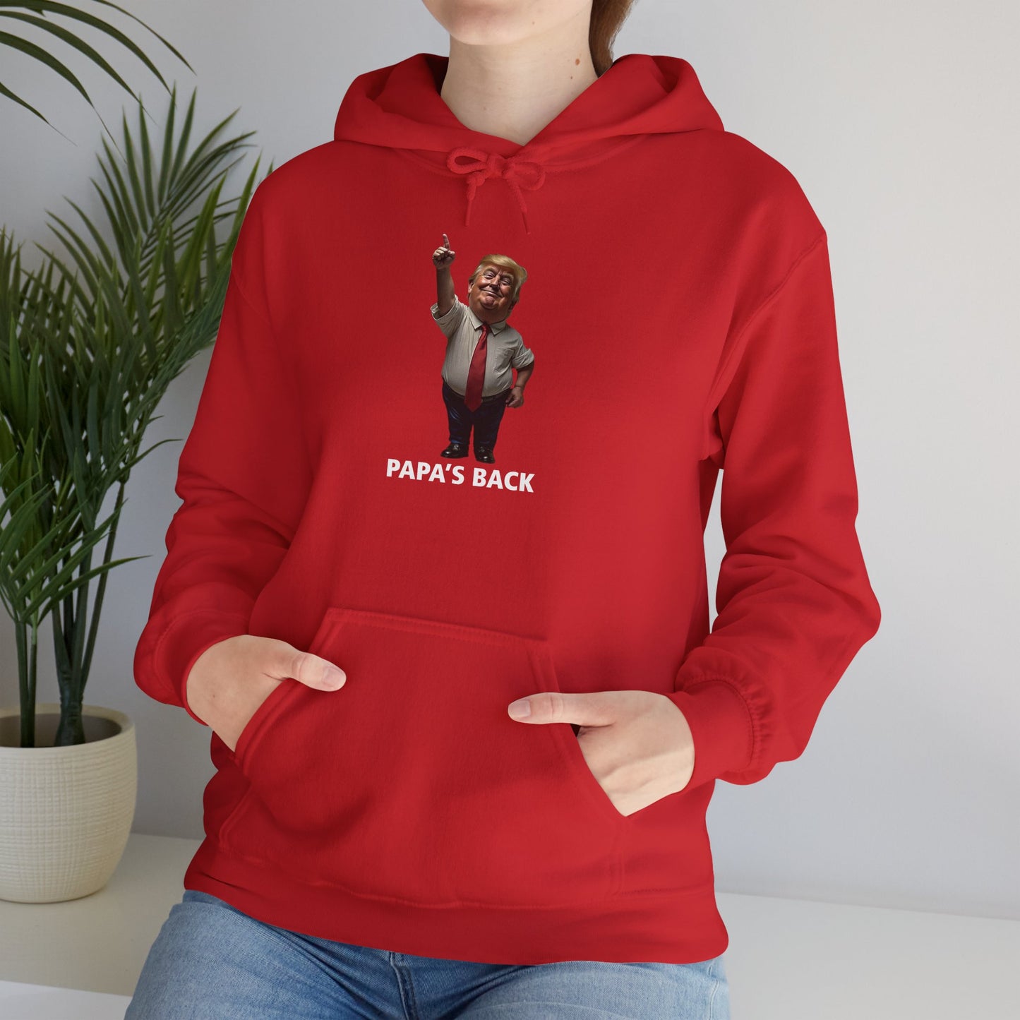 Papa's Back Patriotic Hoodie