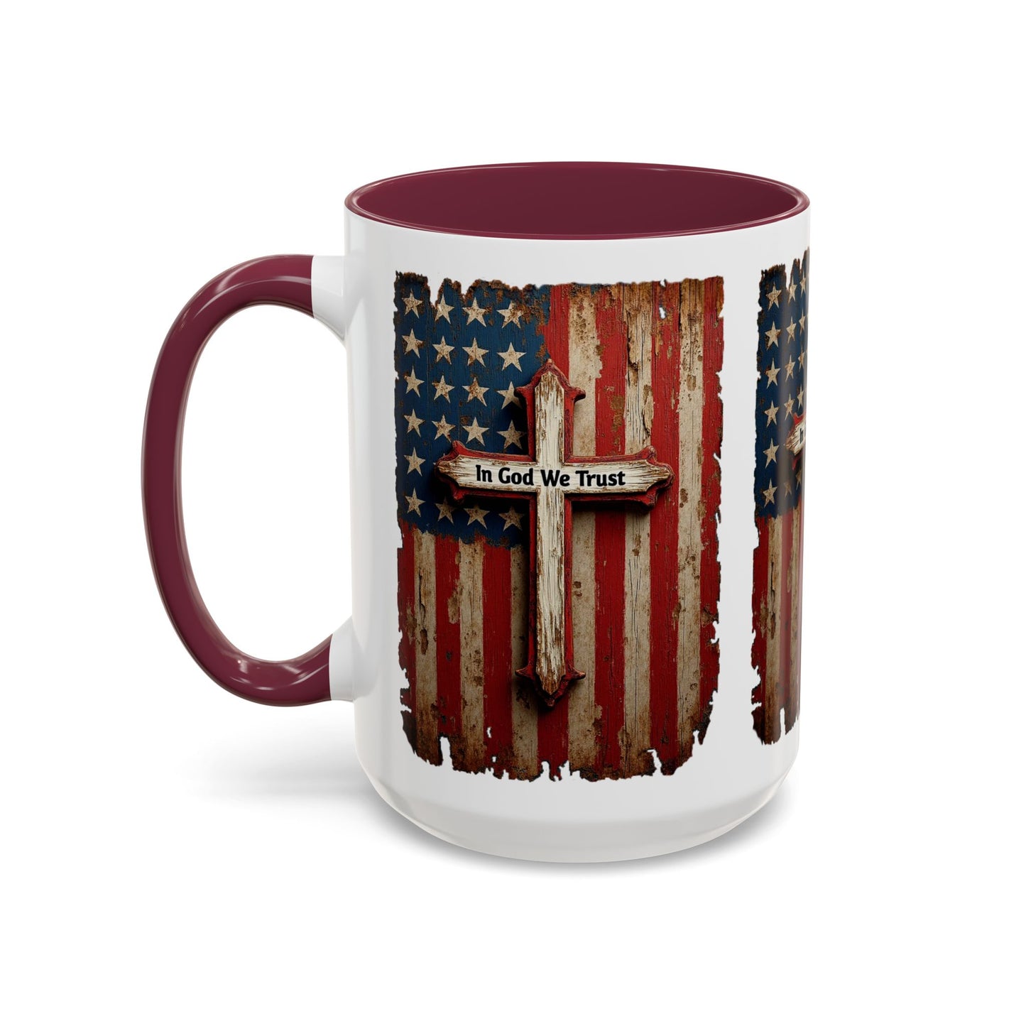 In God We Trust Patriotic Coffee Mug