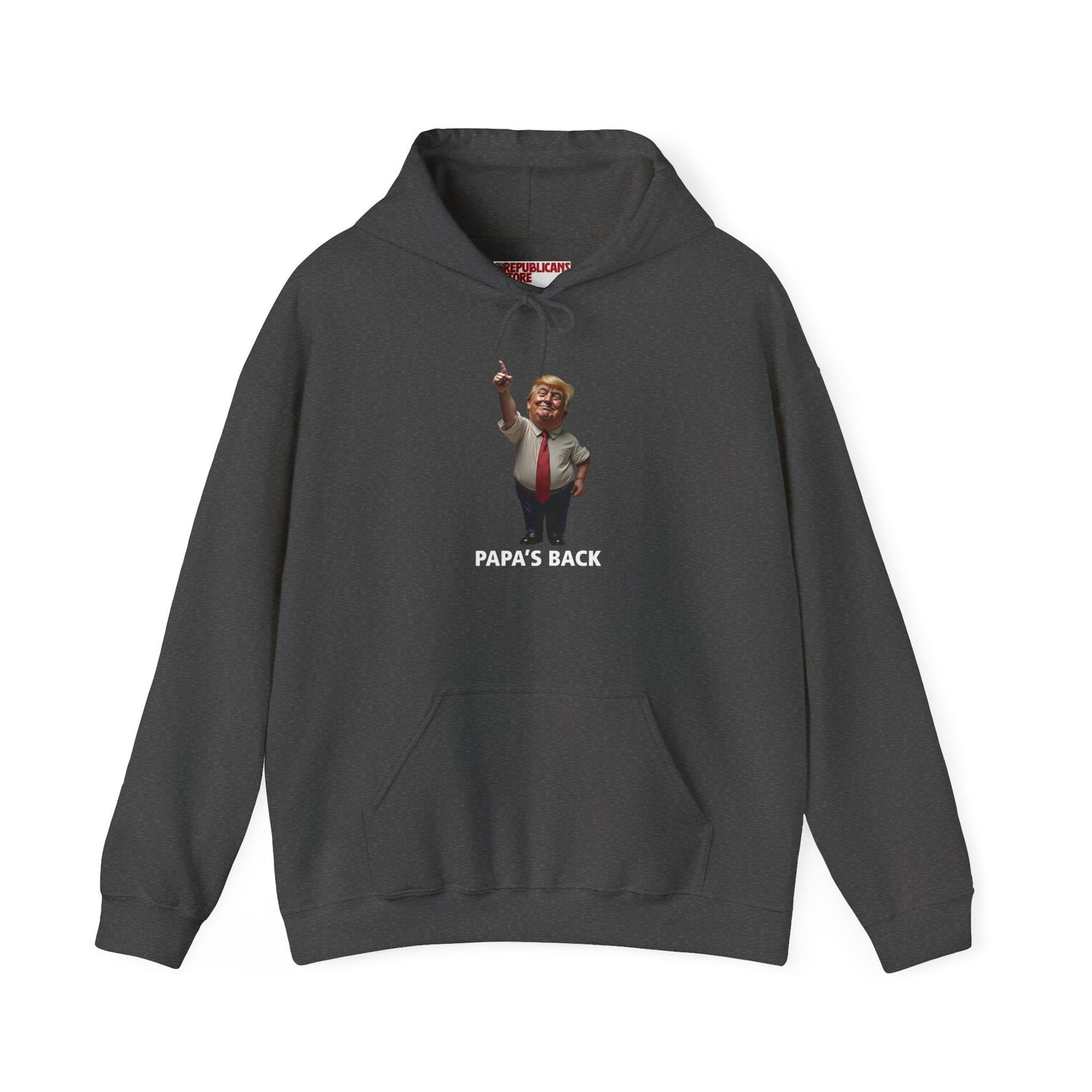 Papa's Back Patriotic Hoodie