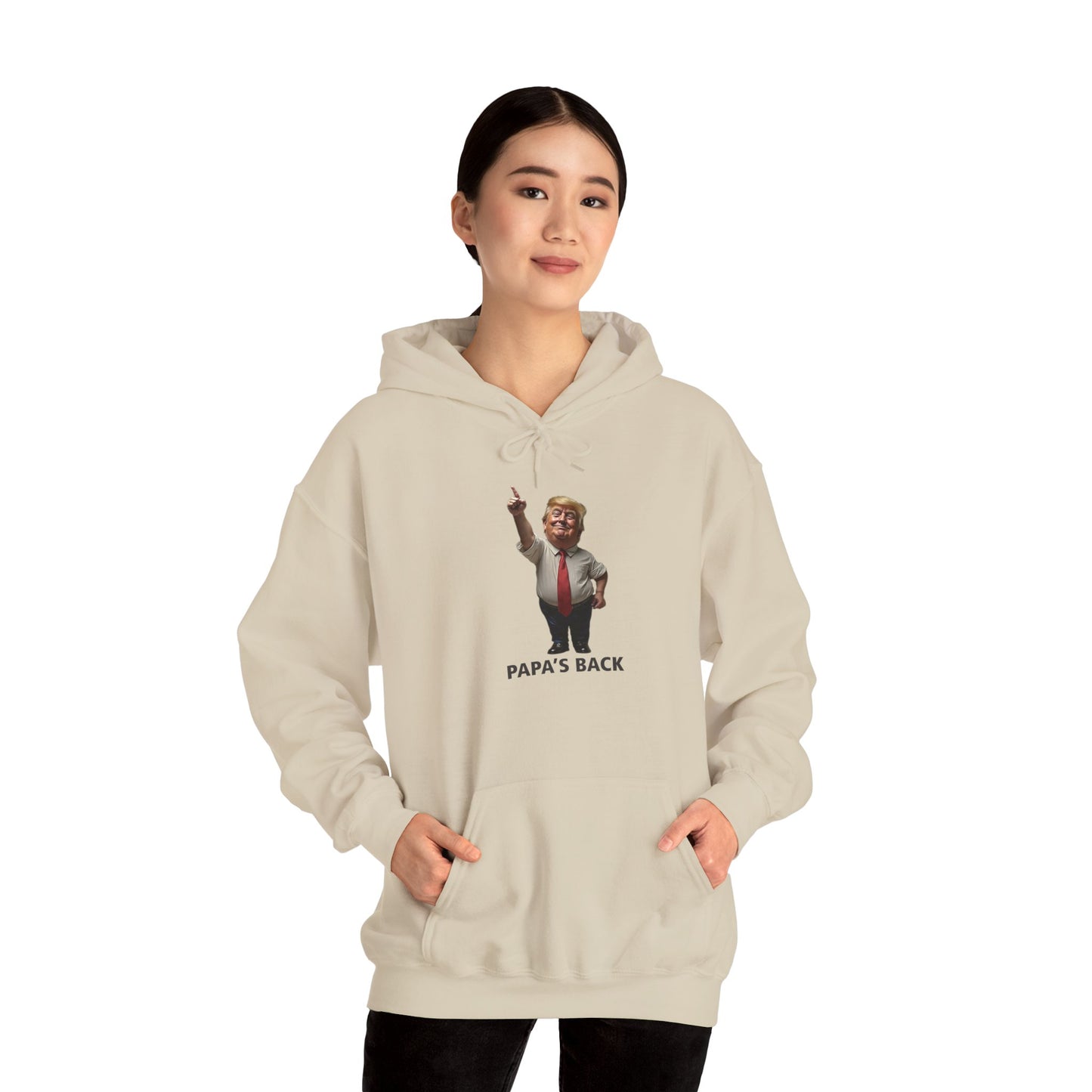 Papa's Back Patriotic Hoodie