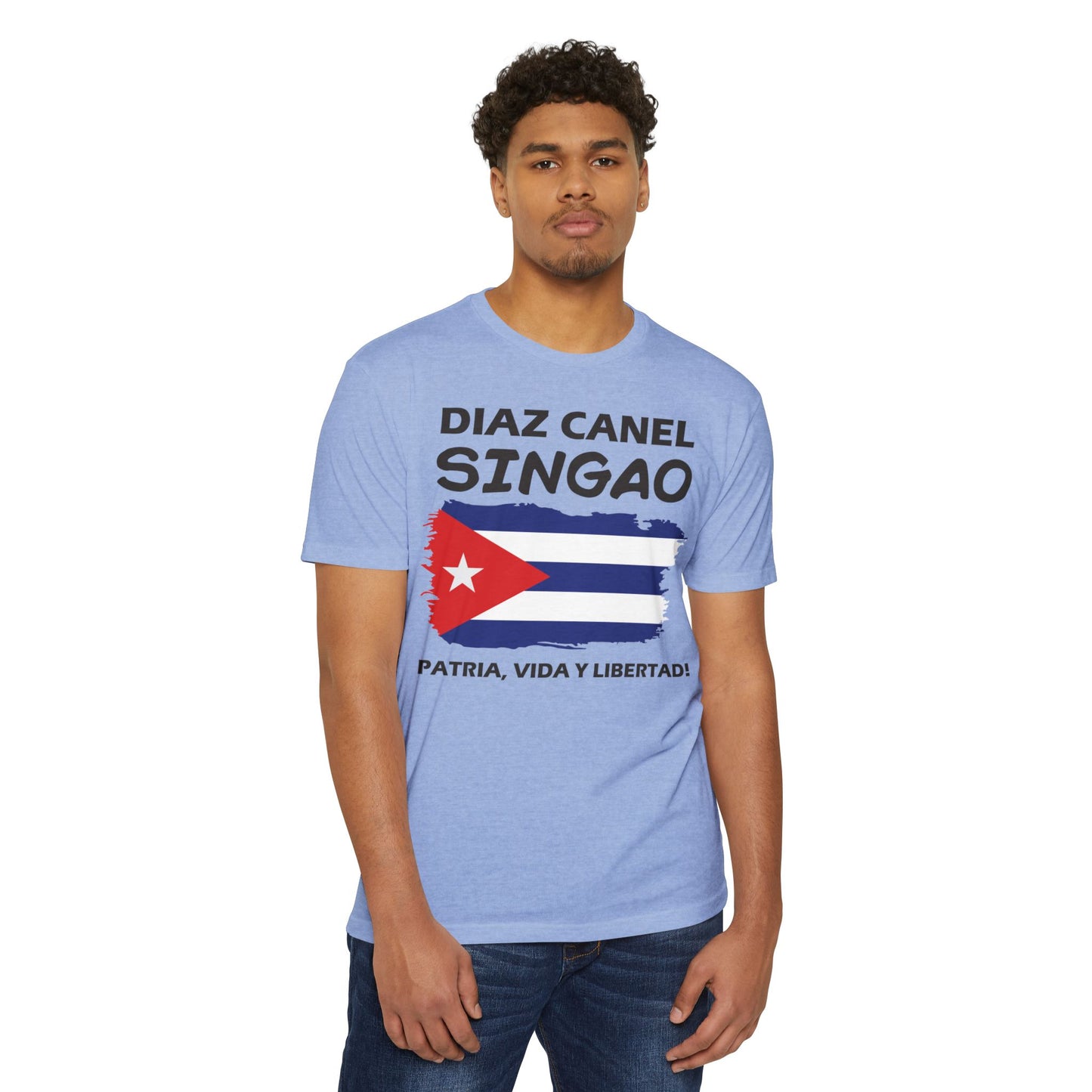 Díaz-Canel Singao Patriótica Camiseta