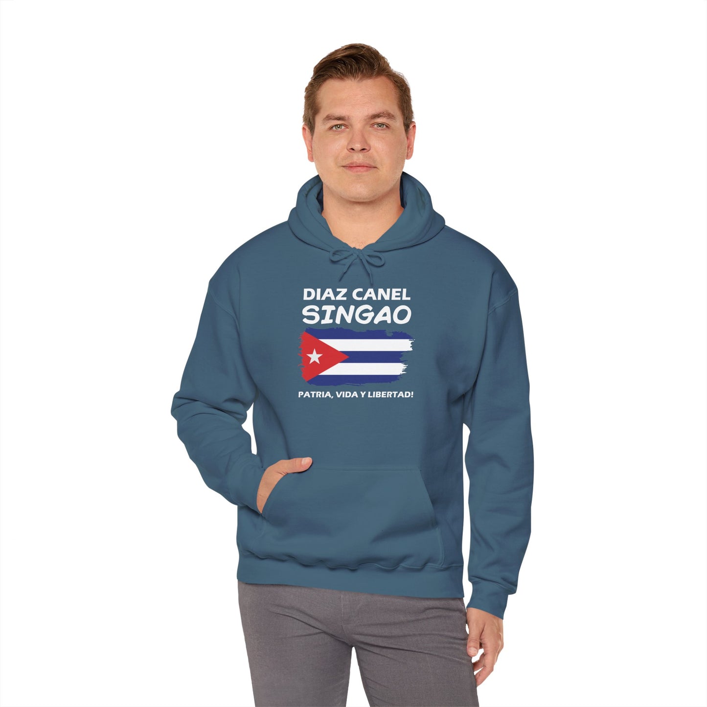 Díaz Canel Singao Patriótico Hoodie