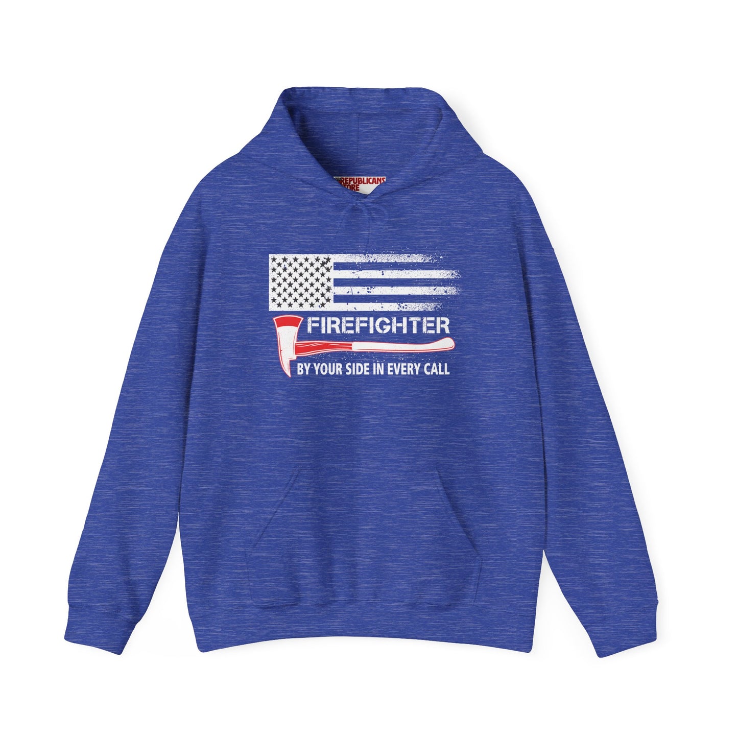 Firefighter Pride Hoodie – By Your Side in Every Call