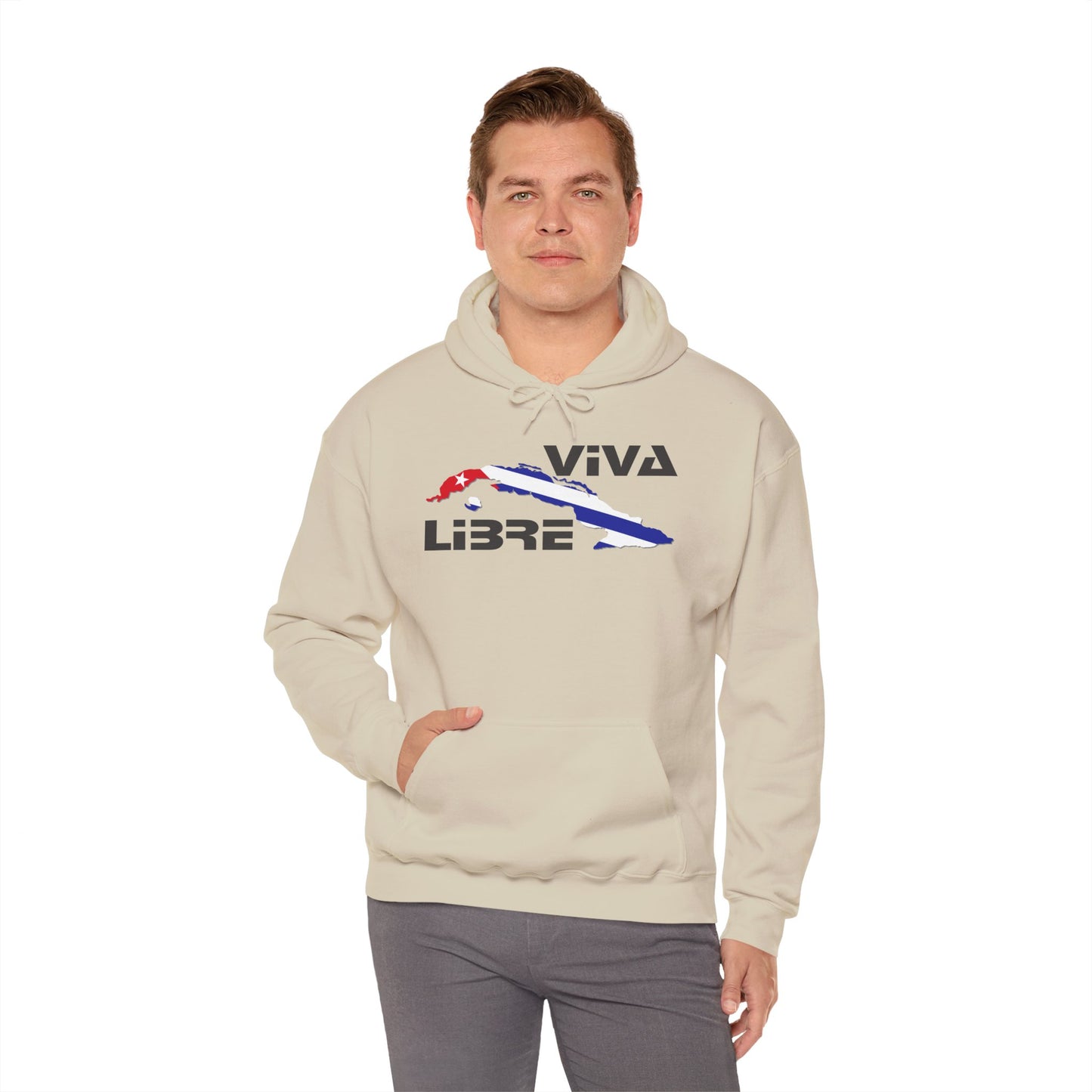 Viva Cuba Libre Patriótico Hoodie