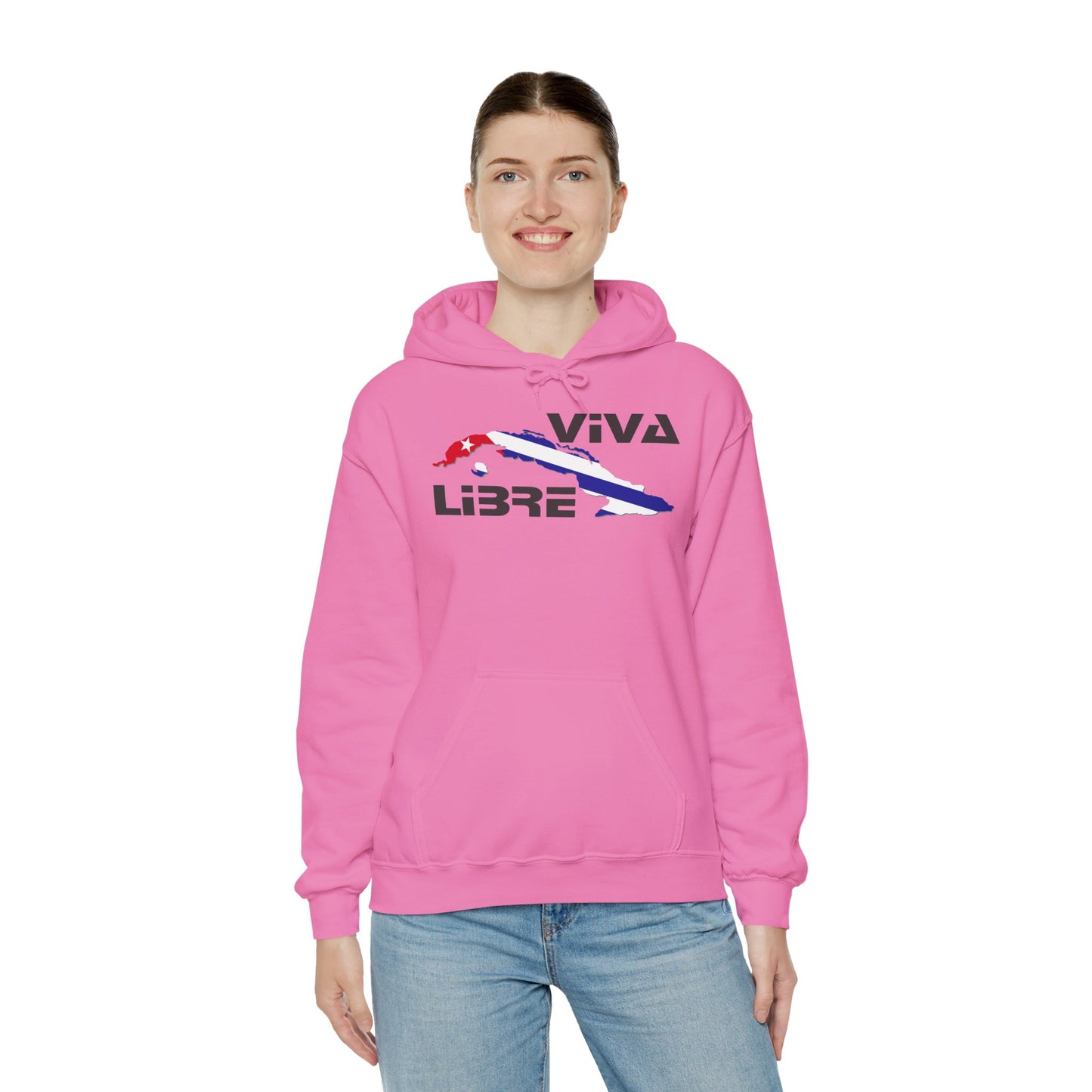 Viva Cuba Libre Patriótico Hoodie