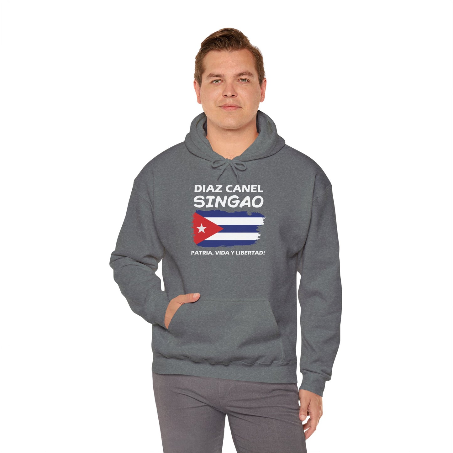 Díaz Canel Singao Patriótico Hoodie