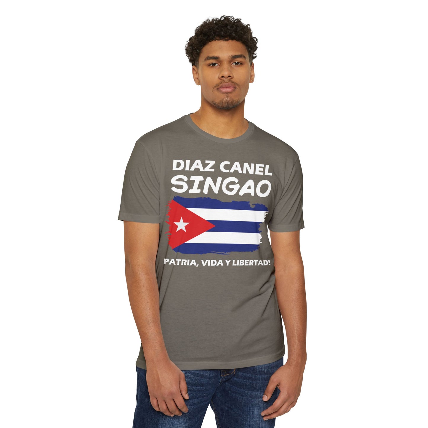 Díaz-Canel Singao Patriótica Camiseta