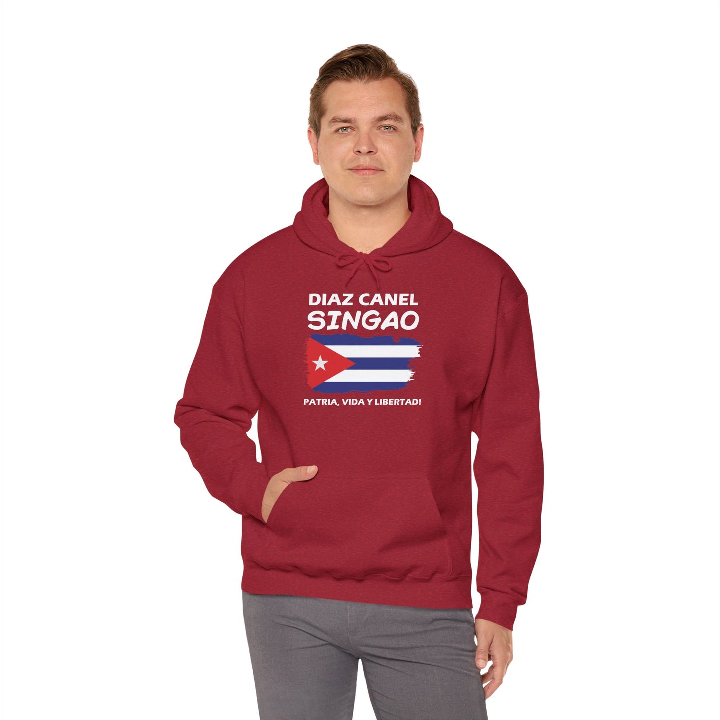 Díaz Canel Singao Patriótico Hoodie