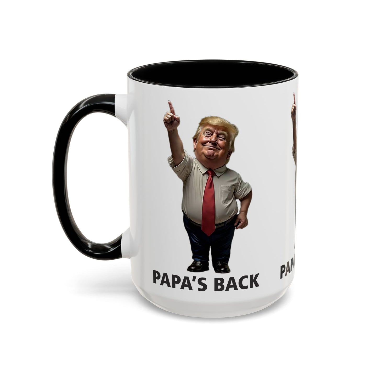 Papa's Back Patriotic Coffee Mug
