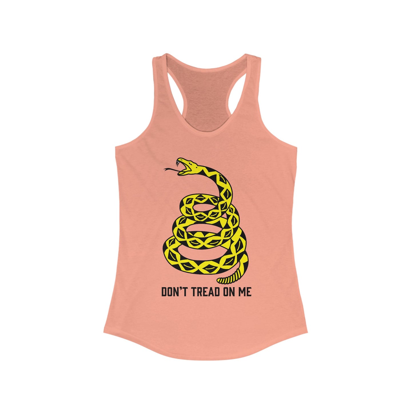 Don't Tread on Me Patriotic Racerback Tank