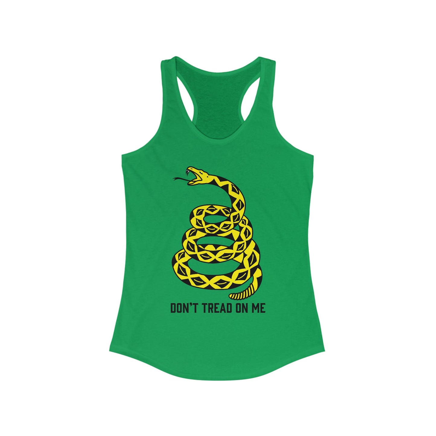 Don't Tread on Me Patriotic Racerback Tank