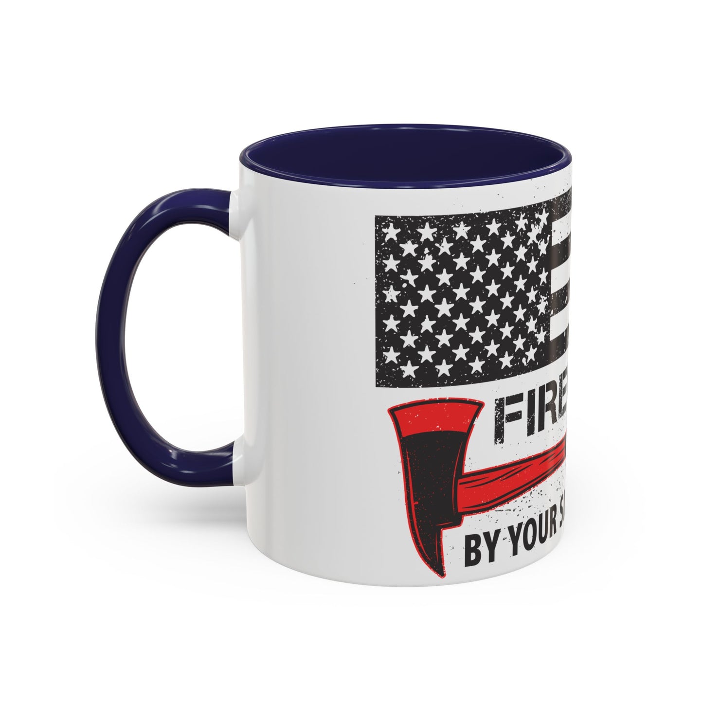 Firefighter Pride Coffee Mug – By Your Side in Every Call