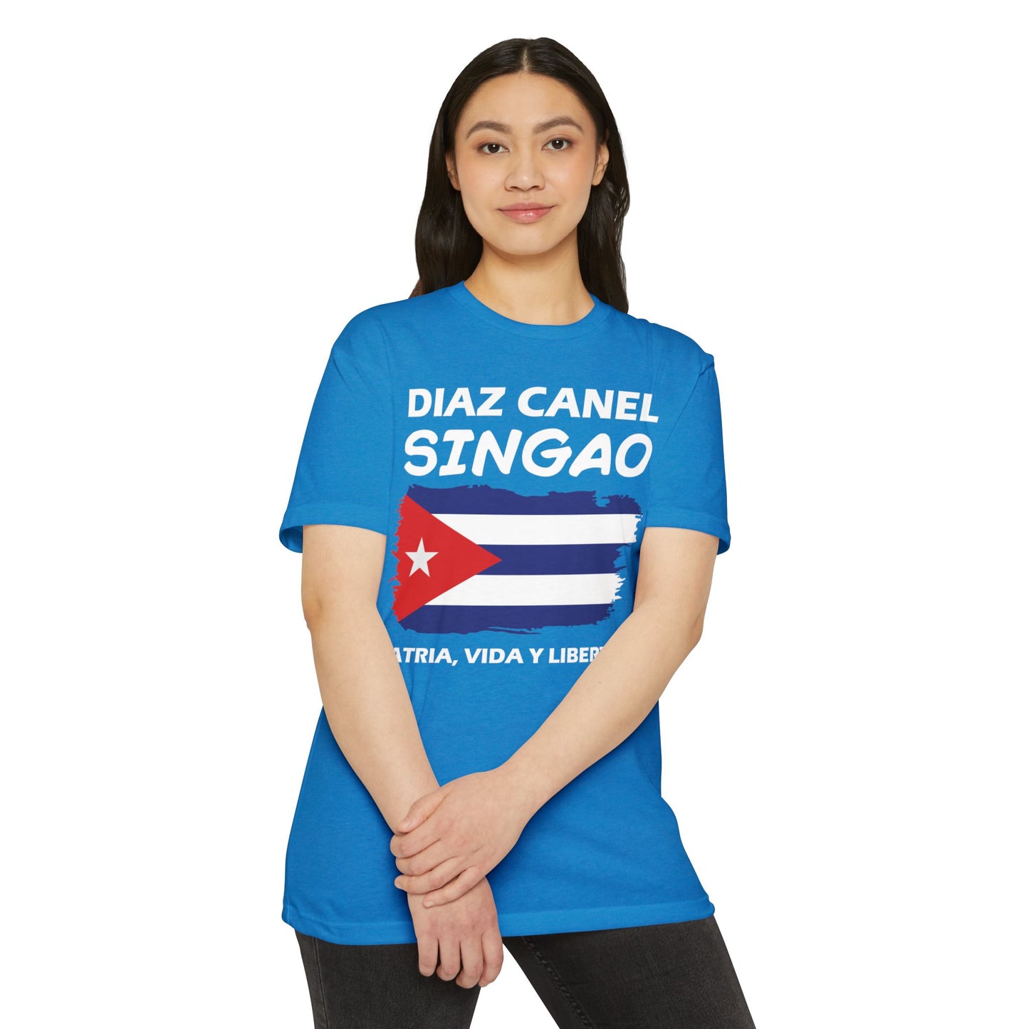 Díaz-Canel Singao Patriótica Camiseta