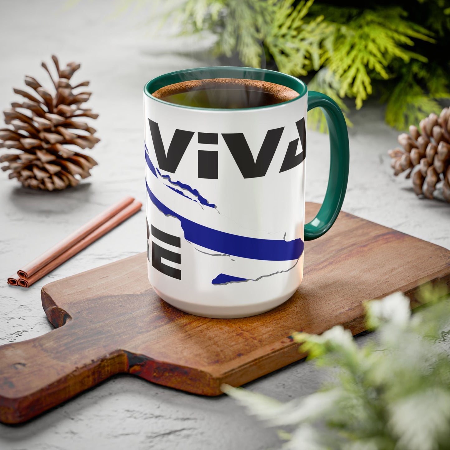 Viva Cuba Libre Patriótica Taza