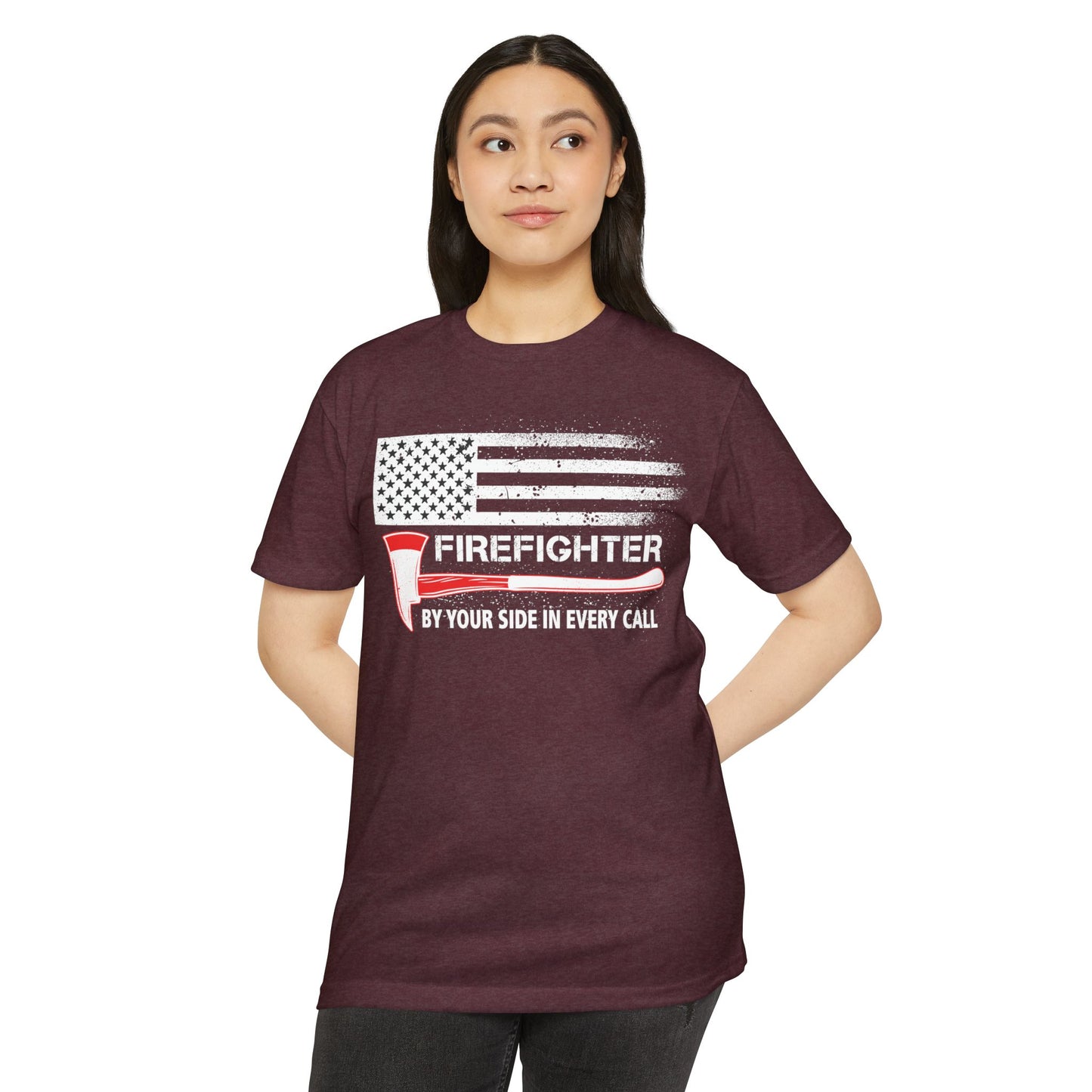 Firefighter Pride T-Shirt – By Your Side in Every Call