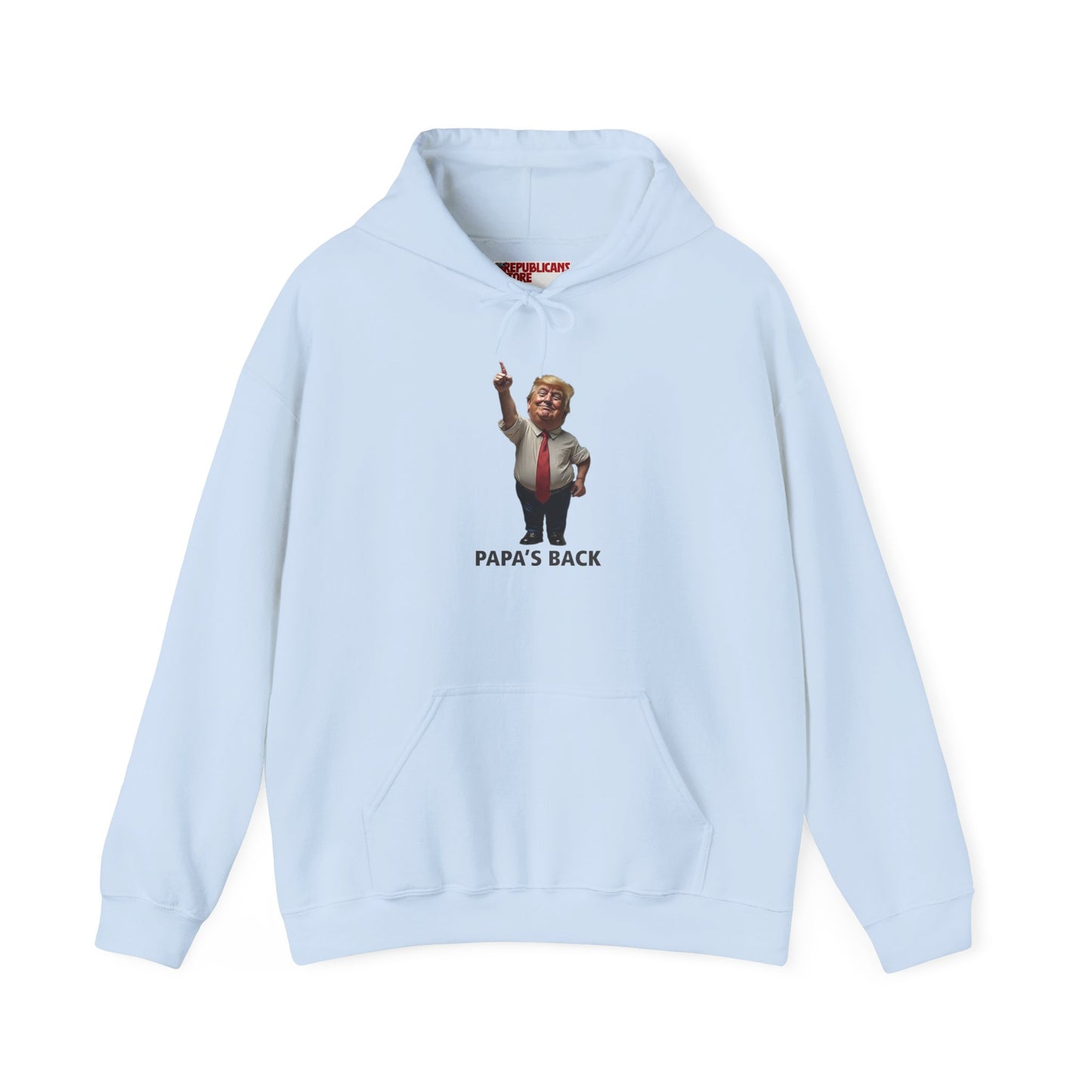 Papa's Back Patriotic Hoodie