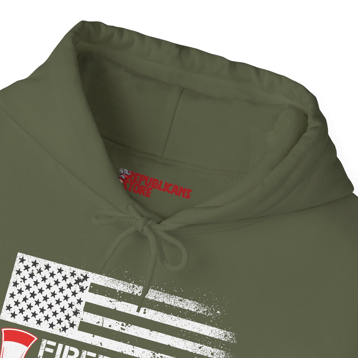 Firefighter Pride Hoodie – By Your Side in Every Call
