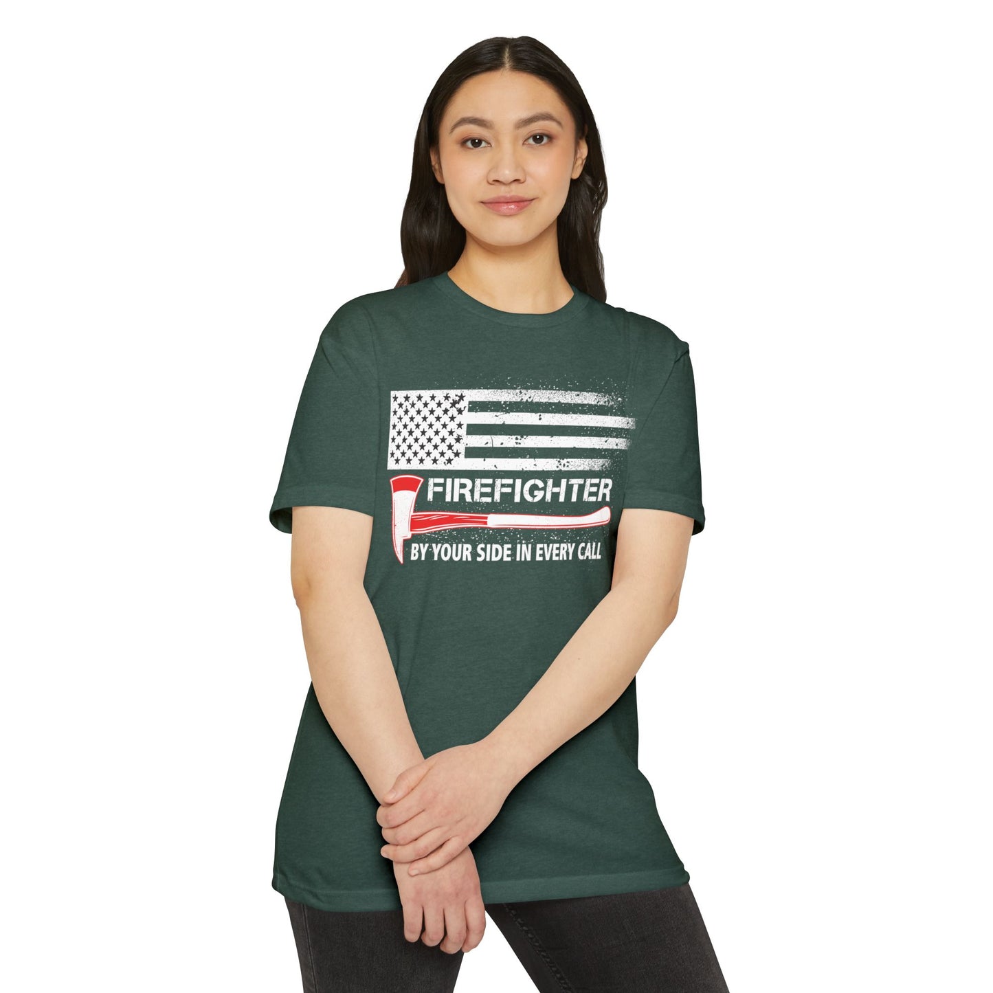 Firefighter Pride T-Shirt – By Your Side in Every Call