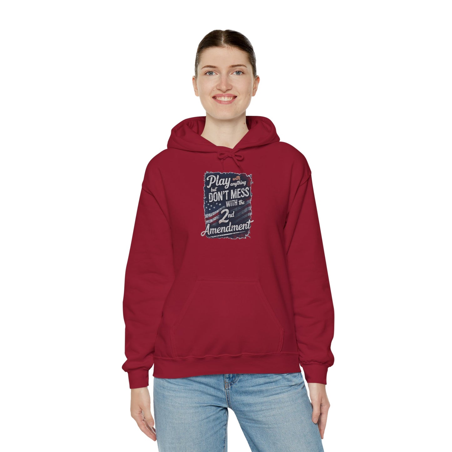 Don't Mess with the 2nd Amendment Patriotic Hoodie