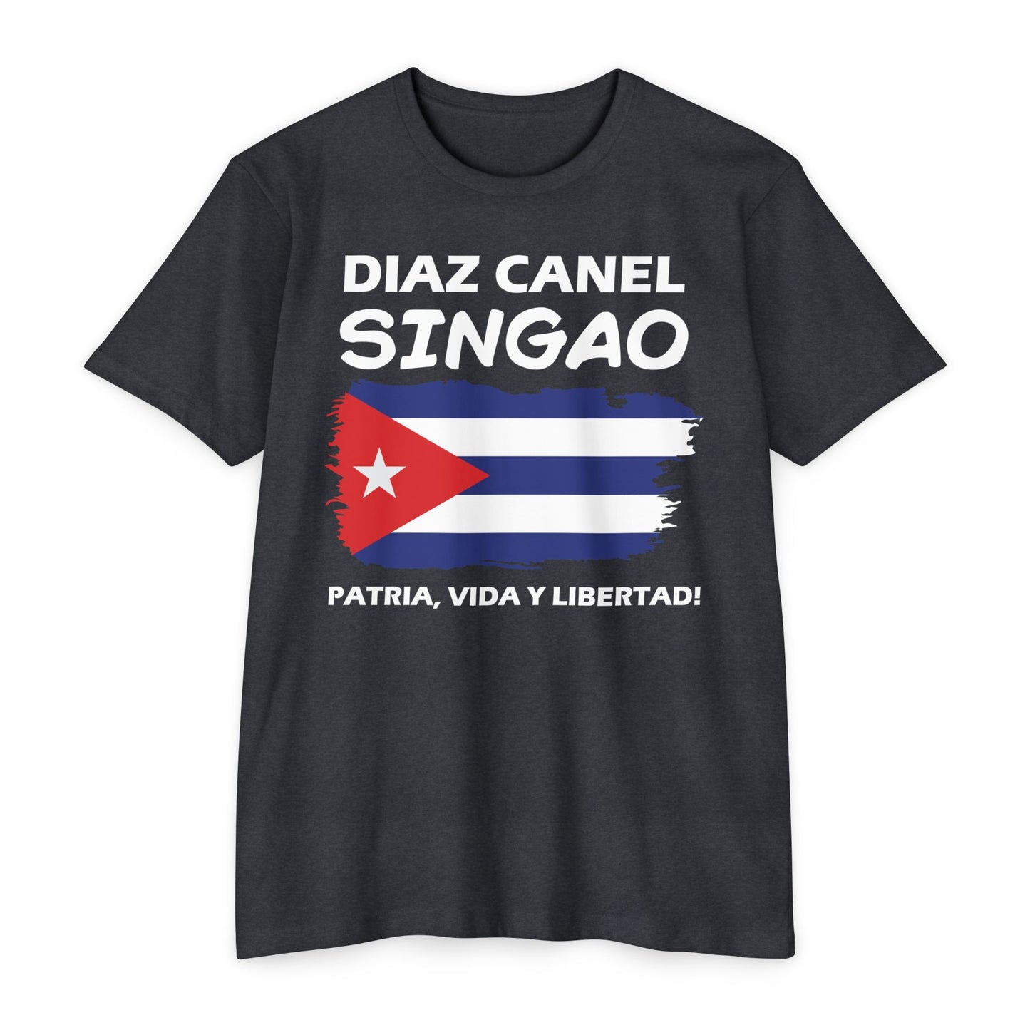 Díaz-Canel Singao Patriótica Camiseta