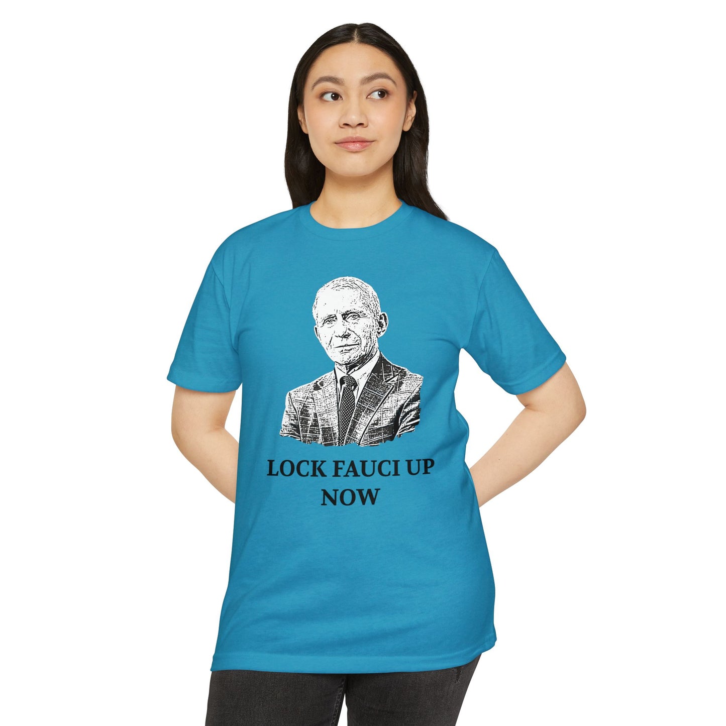 Lock Fauci Up Now Patriotic T-Shirt