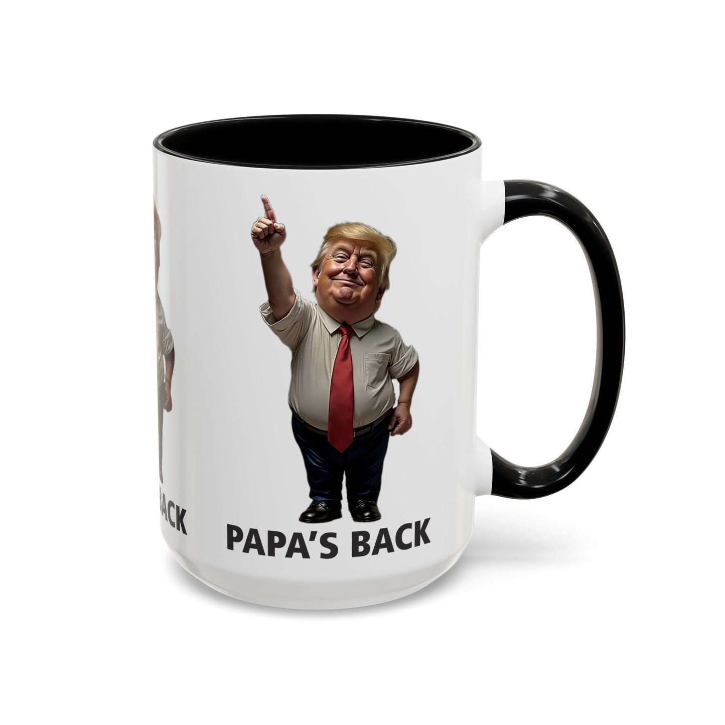 Papa's Back Patriotic Coffee Mug