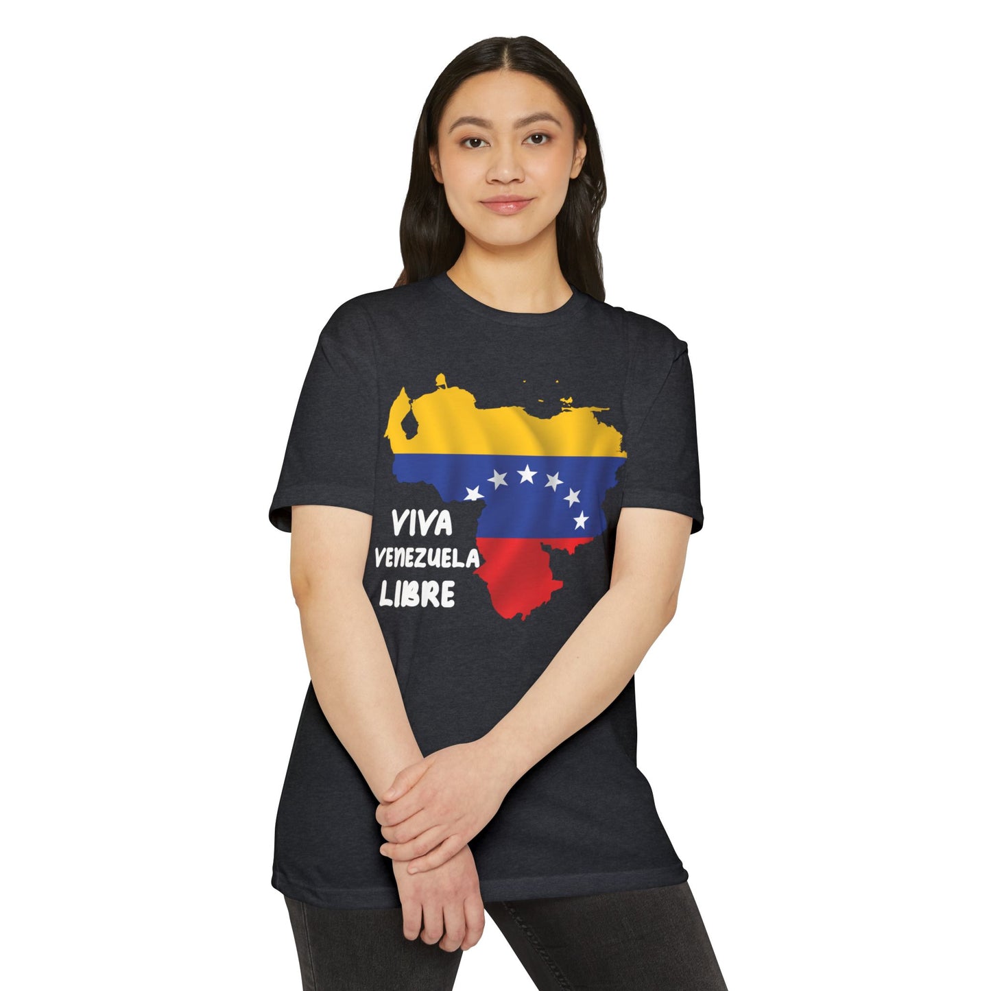 Viva Venezuela Libre Patriótica Camiseta