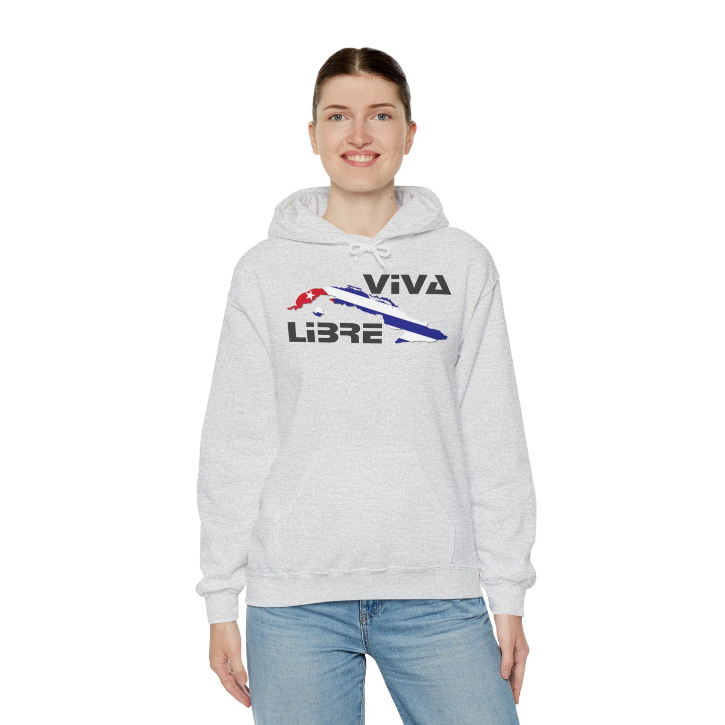 Viva Cuba Libre Patriótico Hoodie