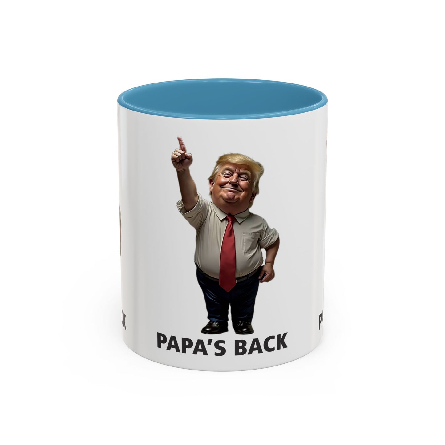 Papa's Back Patriotic Coffee Mug