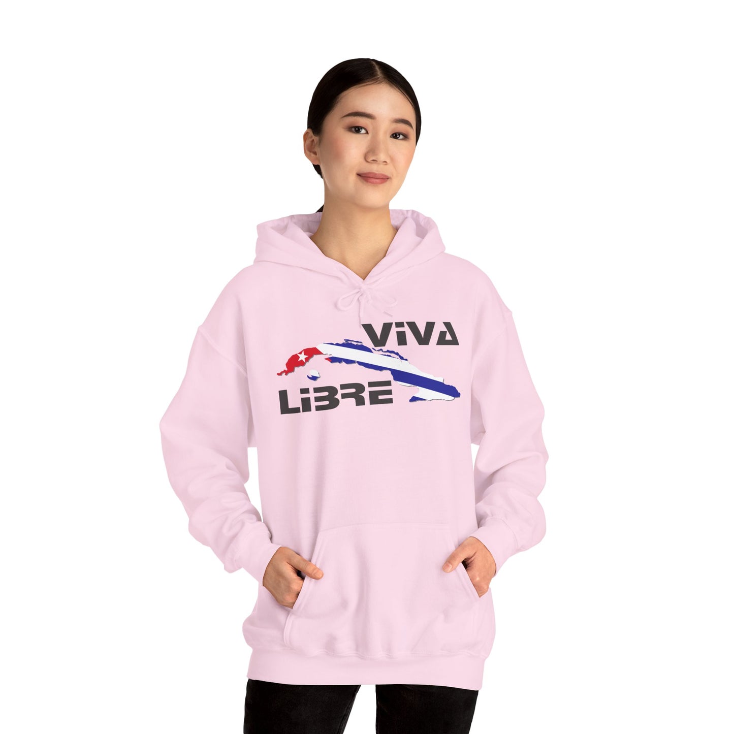 Viva Cuba Libre Patriótico Hoodie