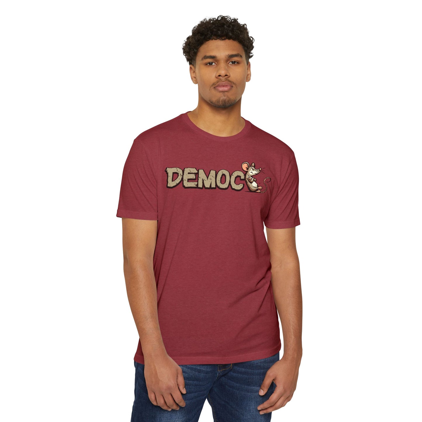 Democ-Rat Funny Political T-Shirt