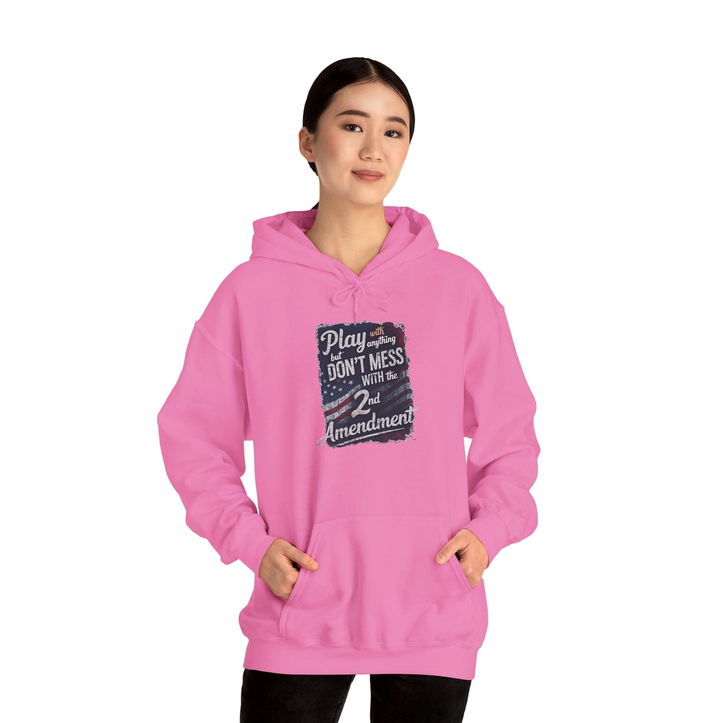 Don't Mess with the 2nd Amendment Patriotic Hoodie