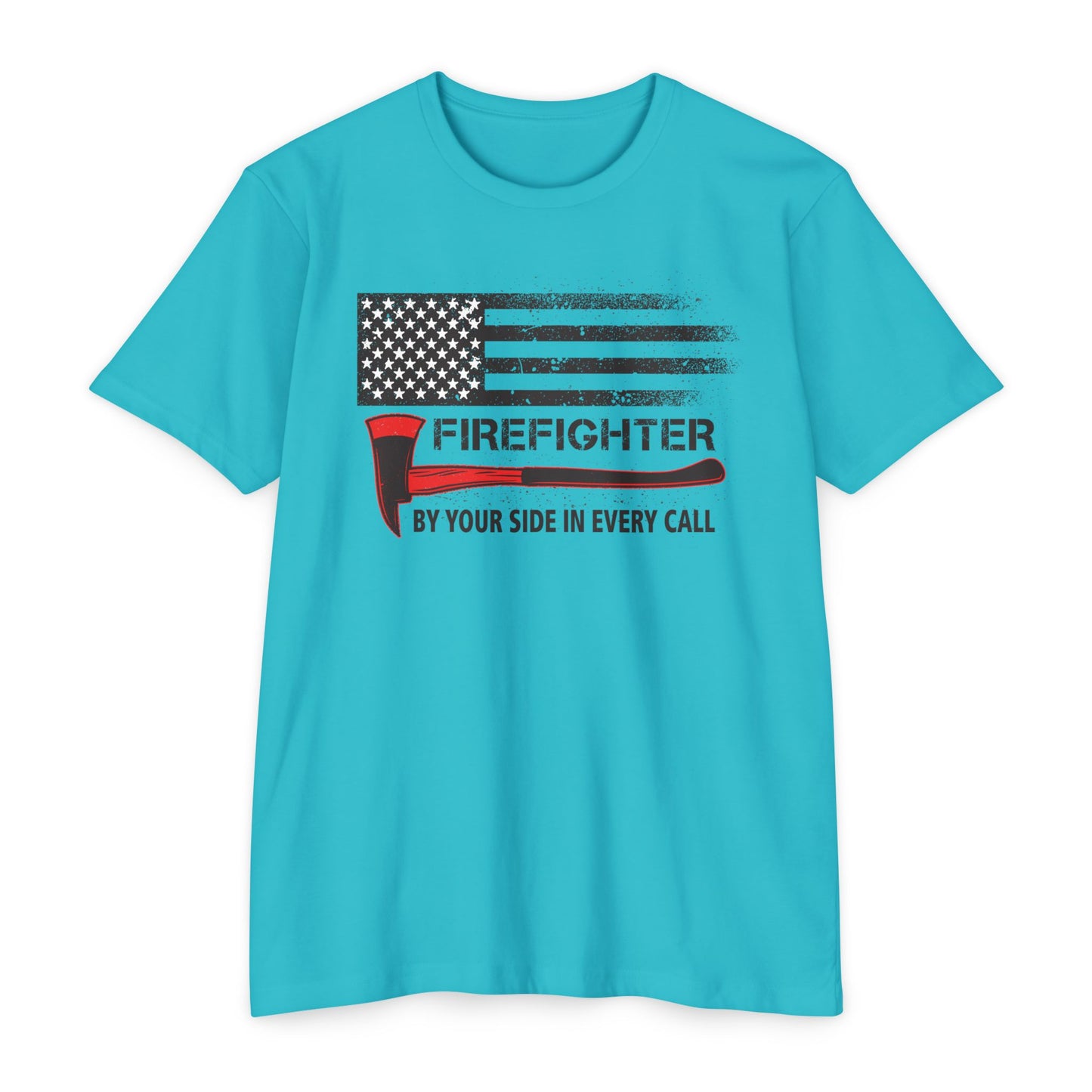 Firefighter Pride T-Shirt – By Your Side in Every Call