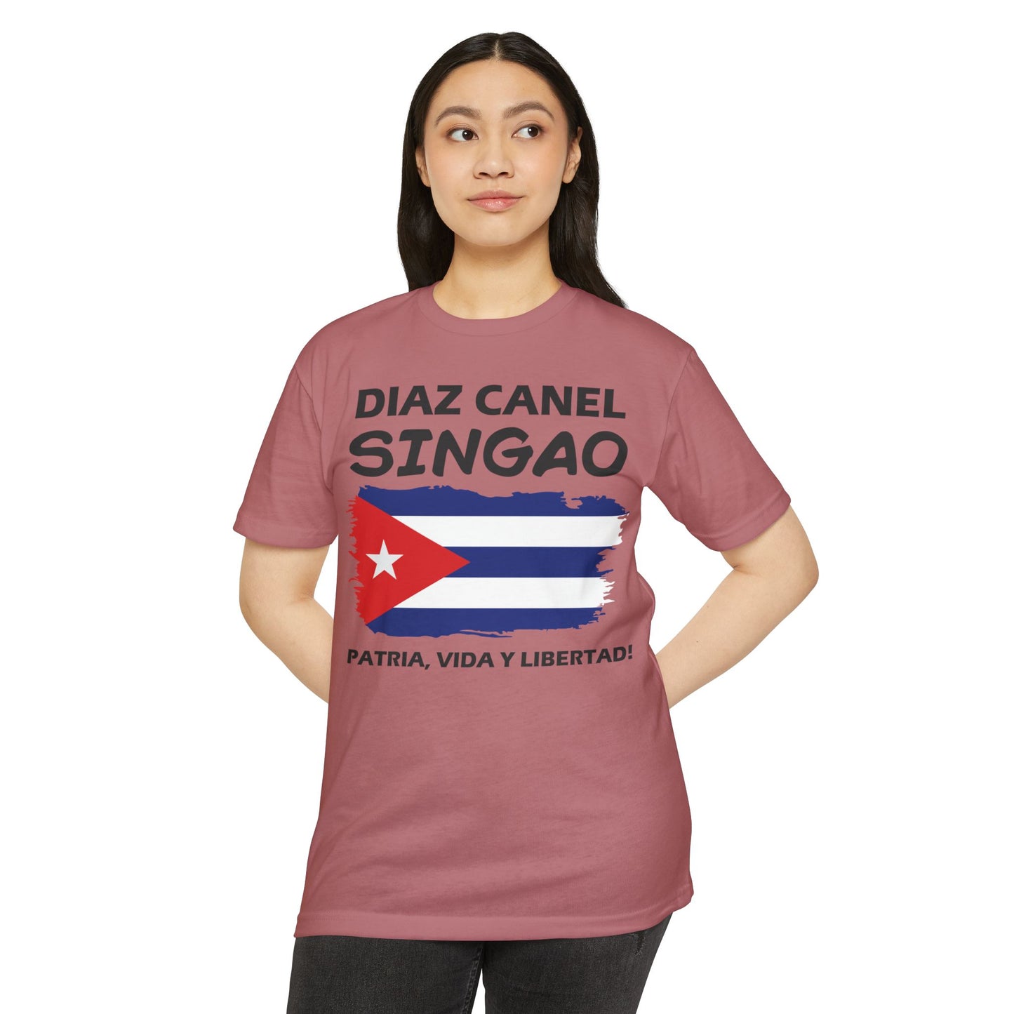 Díaz-Canel Singao Patriótica Camiseta