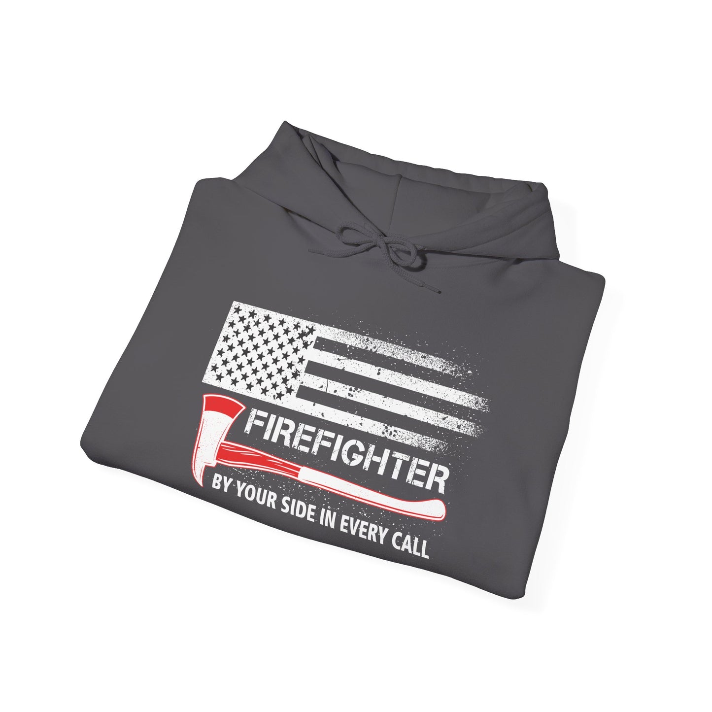 Firefighter Pride Hoodie – By Your Side in Every Call