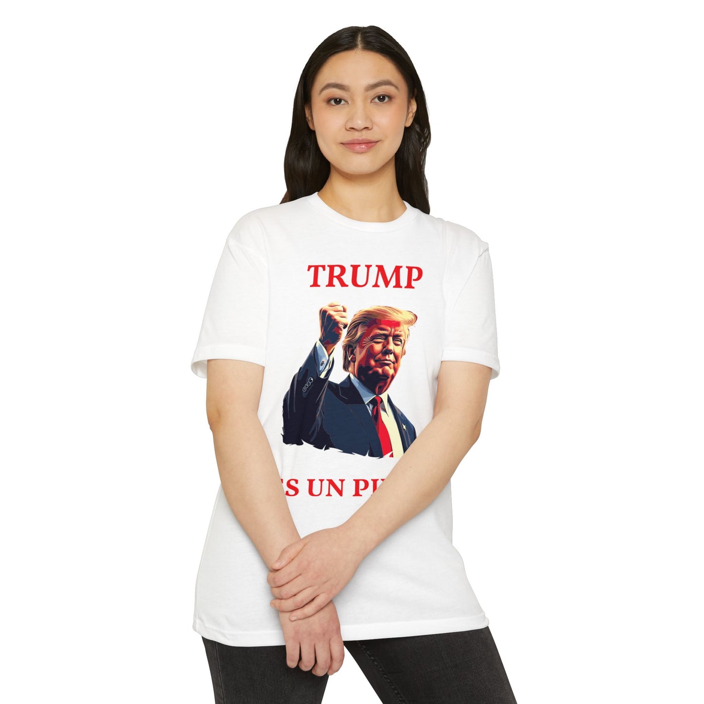 Trump es un Pingú Patriótica Camiseta