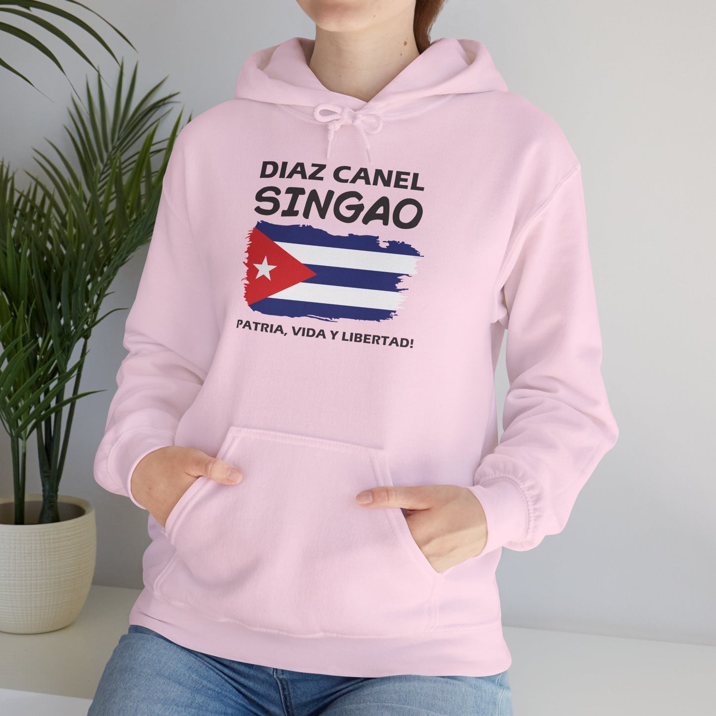 Díaz Canel Singao Patriótico Hoodie